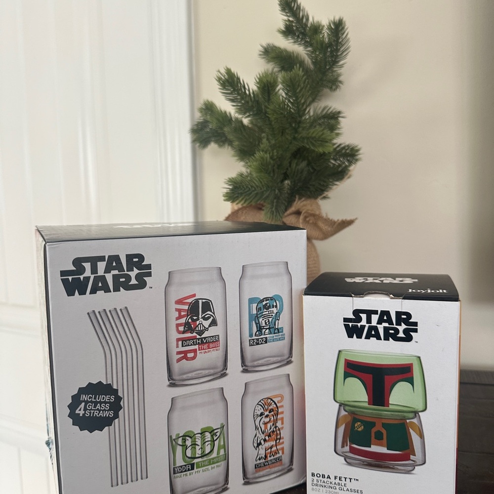 Star Wars Character Glass Set (JoyJolt)